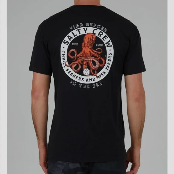 Salty Crew Men’s Deep Reach Tee - Picture 3 of 8